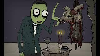 Зеленые Обрубки часть 12:{ Почтальон } на русском языке  (RUS) . Salad Fingers 12: Post Man .