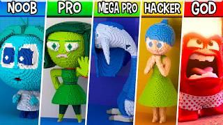 LEGO ALL Characters in Inside Out 2 (Collection №3) : Noob, Pro, HACKER! / (Inside Out 2)