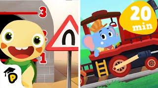 Train Adventures | Learn with Dr. Panda & friends | Kids Learning Cartoon | Dr. Panda TotoTime