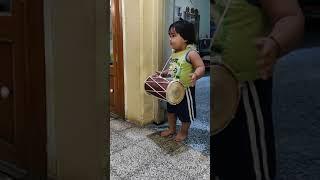 baby video 2021...o yaara dhol baja k ....2 year old baby... #shorts #youtubeshorts #trending