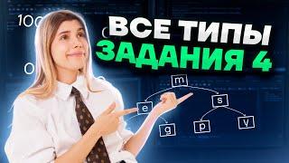 ВСЕ ТИПЫ 4 заданий | Информатика ЕГЭ 2023 | Умскул