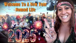 Nomad RV Living Full Time | Happy New Year 2025 - Finally Getting Something Done