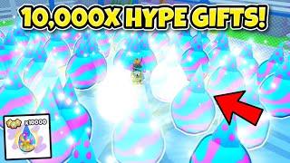 I Opened 10,000x Hype Gifts & Got.. (Pet Simulator 99)