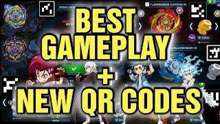 BEST GAMEPLAY | NEW QR CODES | BEYBLADE SURGE | BEYBLADE BURST SURGE APP