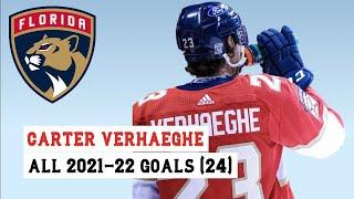 Carter Verhaeghe (#23) All 24 Goals of the 2021-22 NHL Season