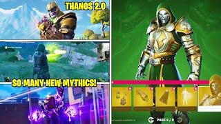 Fortnite *NEW* Update! | 4 NEW MYTHICS (Play as DOOM!)