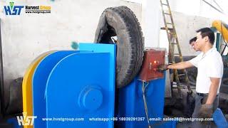 double hook tire debeader machine | tire wire drawing machine | tire de-beader | tire wire debeading