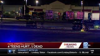 5 teens shot, 1 dead in Milwaukee strip mall shooting
