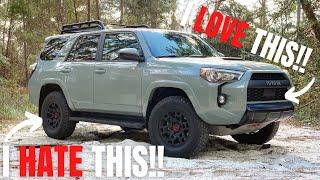 2021 4Runner TRD Pro 5 Dislikes and 5 Likes