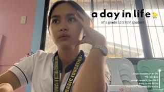 a day in my life| shs diaries  | philippines