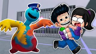 ESCAPA DE LA PRISION DE DOEY EN ROBLOX | DOEY BARRY'S PRISON RUN MOMENTOS DIVERTIDOS | ADRI SF