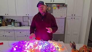 Smart Christmas Lights by Lumary.  Epic! Full install and demo.  Outdoor Christmas Holiday Lighting