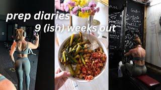 bodybuilding prep diaries: 9 weeks out | reset my apartment, acne journey, my instagram was deleted