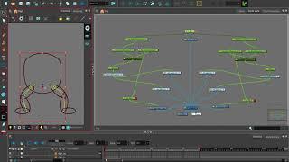 Toon Boom Harmony 17 simple IK Rig with 2 Points Constraints