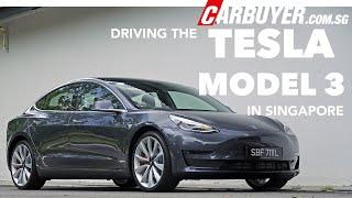 2019 Tesla Model 3 Driven In Singapore - Part 1 - Review by CarBuyer.com.sg