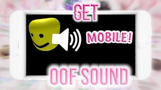 How to get OOF SOUND back on ROBLOX MOBILE! BlxeWolf | Tutorial