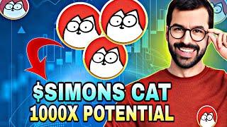 $SIMONS CAT TOKEN REVIEW  ||1000X POTENTIAL || BEST MEMECOIN - BUY NOW|