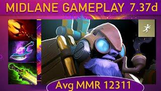  7.37d Tinker |K+A-D - 20 KP - 83%| 900+ GPM! Mid Gameplay - Dota 2 Top MMR