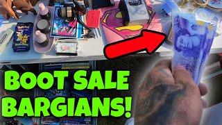 Good Deals At This Fun Car Boot Sale!