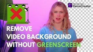 How to remove video background | For Beginners