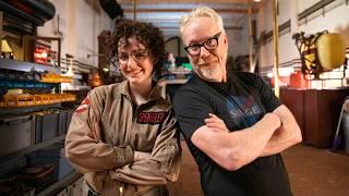 Adam Savage Tours the Ghostbusters: Frozen Empire Firehouse!