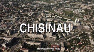 City Of Chisinau. The Republic Of Moldova. Amazing Drone flight. 4K