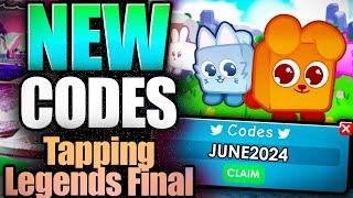 Tapping Legends Final CODES - ROBLOX 2024