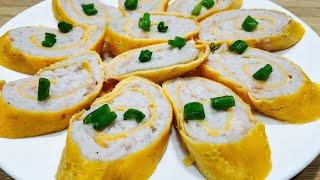 My family’s favourite chinese seafood egg rolls | Simple n easy recipe