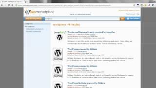 New Amazon AWS Marketplace with WordPress