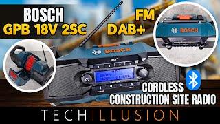 THE COMPACT RADIO from BOSCH with BLUETOOTH & DAB+! Bosch GPB 18V 2 SC in test  - Review & Test