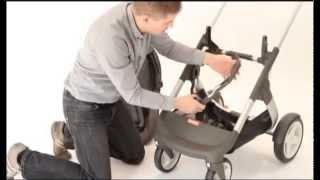 How to attach the sibling adaptors to the Stokke® Crusi™ stroller