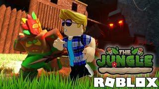 Опасный поход в Джунгли с друзьями в Роблокс  The Jungle story roblox Хорошая Концовка