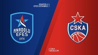 Anadolu Efes Istanbul - CSKA Moscow Highlights | Turkish Airlines EuroLeague RS Round 27