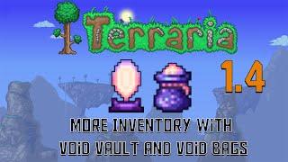 Terraria 1.4 | How to Make Void Vaults & Void Bags (Expand Inventory) [Quick Guide]