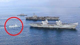 Chinese Warship FOLLOWS HMS Queen Elizabeth, Then THIS Happened...