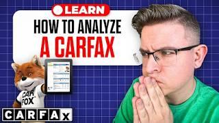 HUGE MISTAKE When READING A CARFAX!?!?