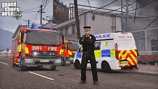 The power station went on fire! (Police POV)