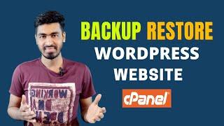 How to Backup and Restore WordPress Website in cPanel | Website Backup Tutorial 2021 - Tech Spot Pro