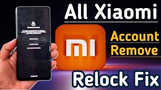 All Xiaomi Mi Account Remove 2025 | Mi Account Unlock Tool | Redmi/Poco Mi Account Bypass Fix Relock