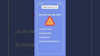 DMV Permit Test #shorts #dmvpracticetest