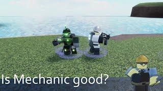 Is Mechanic good in Tower blitz? Roblox