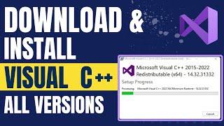 How to Download & Install Visual C++ redistributable in Windows