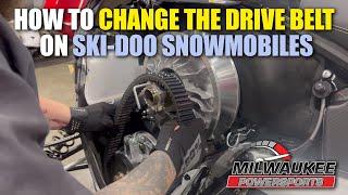 SERVICE TIPS: HOW TO CHANGE THE DRIVE BELT ON SKI-DOO SNOWMOBILES