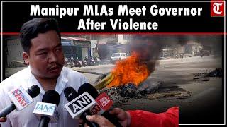 Manipur MLAs Meet Governor Ajay Bhalla Amid Tensions Over Arambai Tenggol’s Arrest