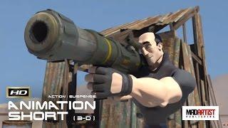 CGI 3D Animated Short Film "THE HIT" Funny Action Animation by Eric De Carolis & Sheridan