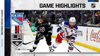 Rangers @ Kings 11/22 | NHL Highlights 2022