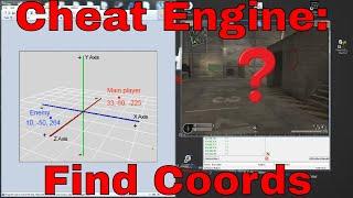 Cheat Engine Find coordinates XYZ TUTORIAL HD