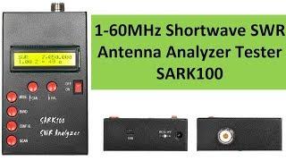 1-60MHz Shortwave SWR Antenna Analyzer Tester SARK100 RA0LKG