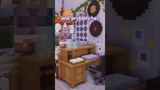 Building a College Dorm in Minecraft #minecraft #shorts