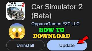 Car Simulator 2 Ka New Update Kab aayega || Secret Trick in Game || Harsh in Game